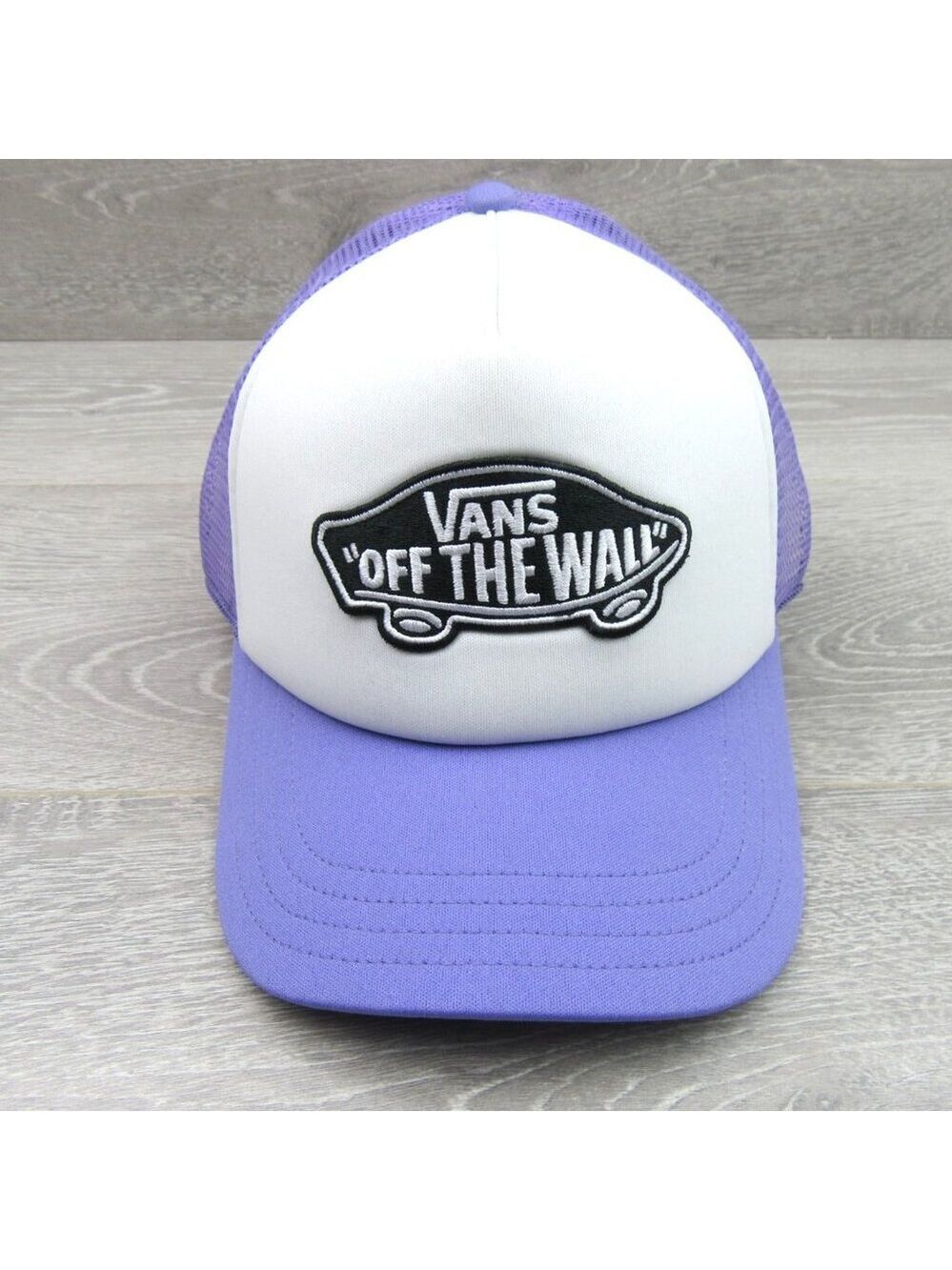 Vans Off The Wall Classic Patch Trucker Hat Snapback OS NEW - Picture 3 of 12